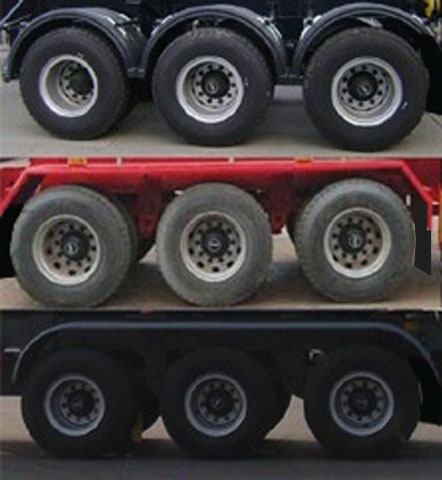 FWA 40 Ton 10300*2550*3750 Dump Semi-trailer