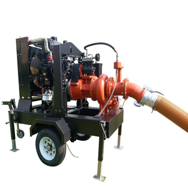 High Pressure Diesel Water Pump Dry Suction Drainage Pump Agriculture Silent Pump Manufacturers