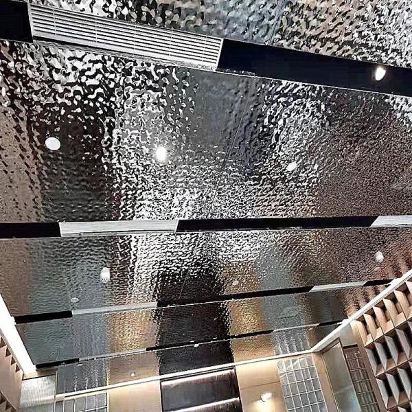 AISI Inox Water Ripple Stainless Steel Sheet Plate Colored 304 304L 316 316L 430 420