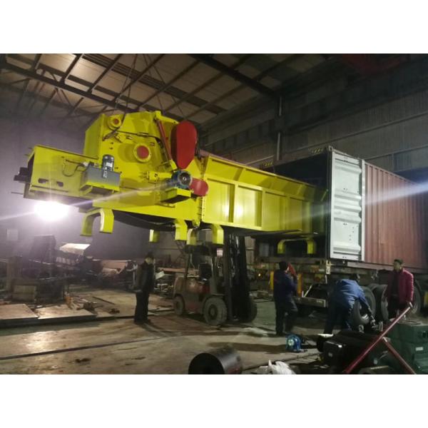 Large Wood Crusher Drum Wood Chipper, Mobile Diesel Wood Chipper Machine