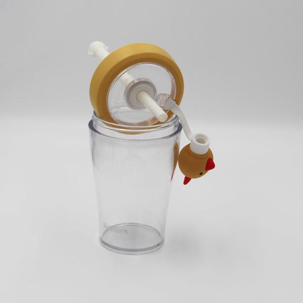 Custom Logo Childrens Straw Water Bottle Gym Sports Shaker Type