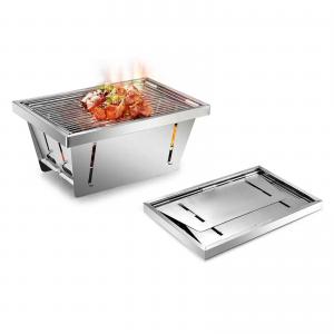 Quality Camping Foldable Manual Barbecue Charcoal Grills Detachable Bbq Grill Outdoor wholesale