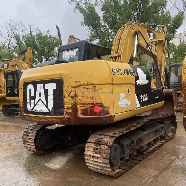Used Second Hand Mini Heavy Duty Digger Excavator 313 With Original Hydraulic Valve