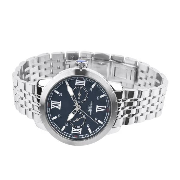 Miyoda 6P25 Hardened Mineral Glass Quartz Wrist Watch For Men