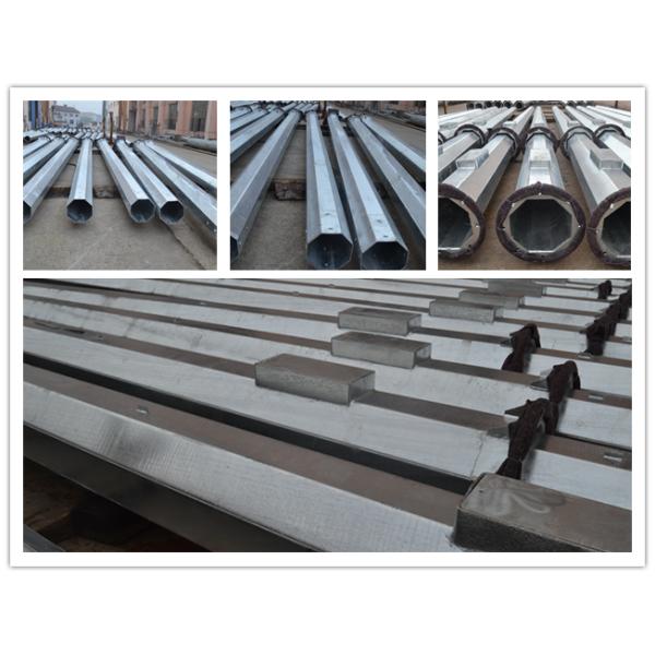 500kv Power Electric Transmission Mono Pole Tower Steel Monopole Antenna Tower