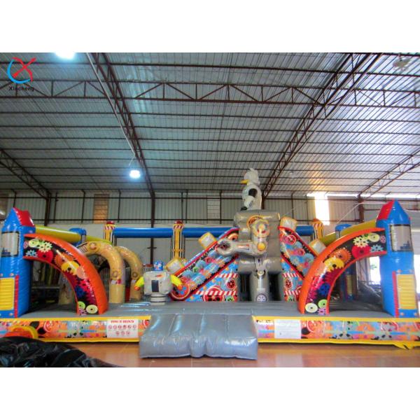 Customized Inflatable House Color Inflatable Play City Playground