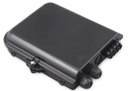 Outdoor Wall Mounted And Pole Mount Fiber Optic Termination Box For FTTH Applications