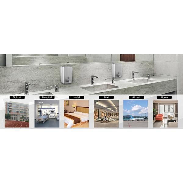 Commercial Hand Soap Dispenser Handwash Commercial Soap Dispenser Wall Mount Stainless Steel Foam Soap Dispenser 37OZ