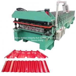 China 12m/Min Metal Roofing Roll Former ISO9001 CE Tile Forming Machine on sale