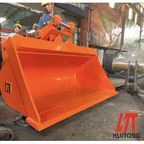 Double Cylinders Excavator Tilt Bucket For PC300 PC320 ZX200