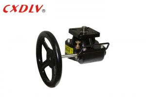 China Ball Valve Gear Box Actuator Handwheel with Black Color on sale