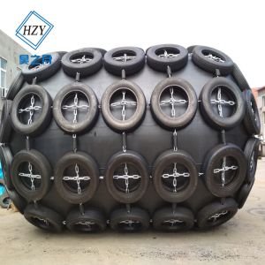 Yokohama Truck Tyre Nets Marine Boat Bumpers 2000mm Pneumatic Fender