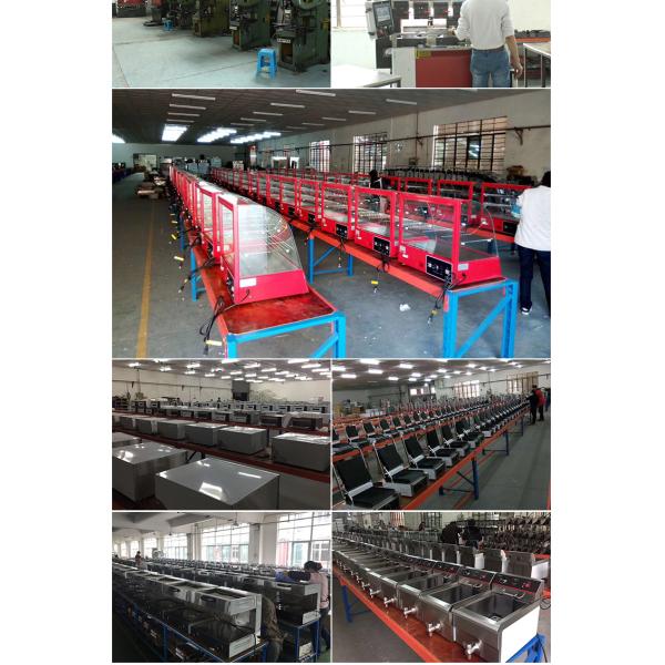 Commercial Electric Grill Parts with Non-Stick Cooking Surface and 220V Power Supply