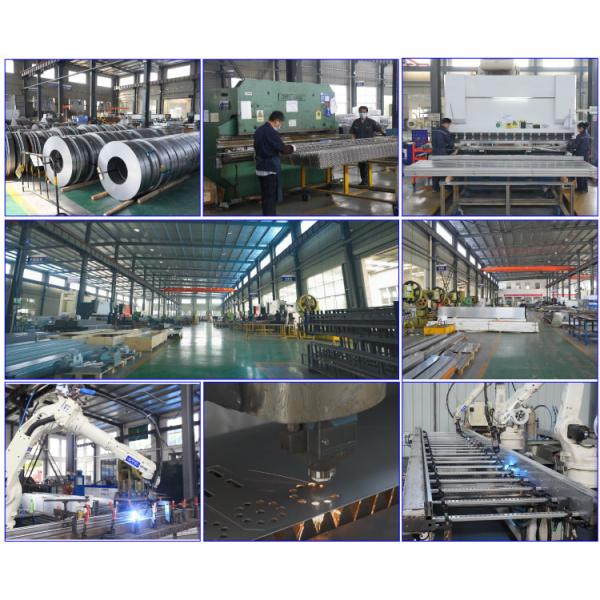 ISO9001 50mm Galvanised Cable Tray / Passivated Hot Dip Galvanized Perforated Cable Tray 150mm