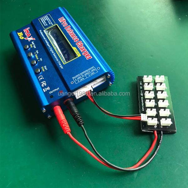 Lightweight RC Toy Accessories XT60 / XT90 / XT30 Lipo Battery Parallel Charging Board