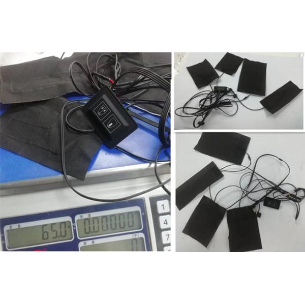 Jacket Heating Pad 4pads 4 In 1 Far Infrared 5V USB Heating Sheet For Clothes