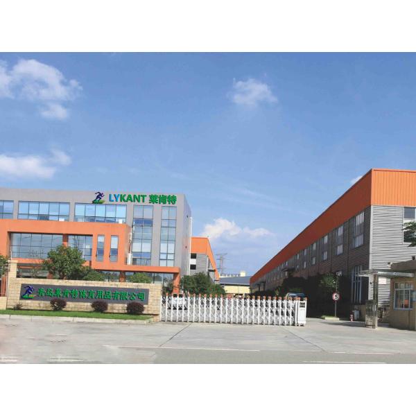 Breathable Sports Floor Tiles Blue Gym Floor Carpet Tiles 500X500X20mm