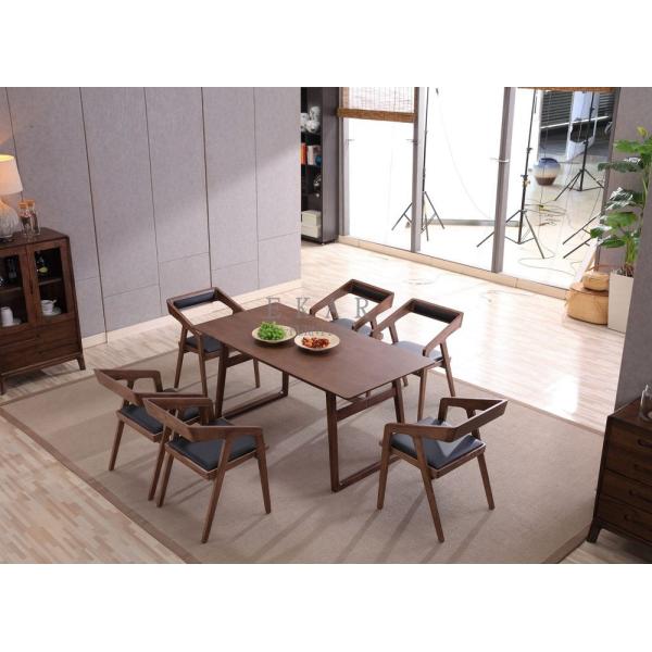 European Style Wood Furniture Square Dining Table