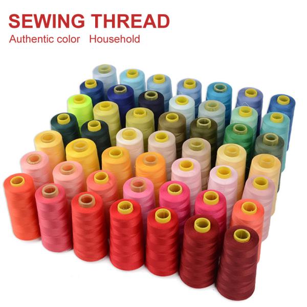 China Sewing Machine Thread 40s/2 100% Polyester Staple Sewing Thread Wholesale