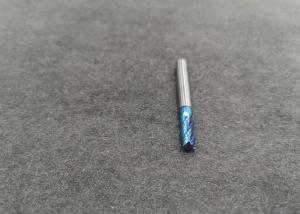 Quality HRC65 4 Flute Solid Carbide End Mill Square Head Router Bit Alloy Coating wholesale