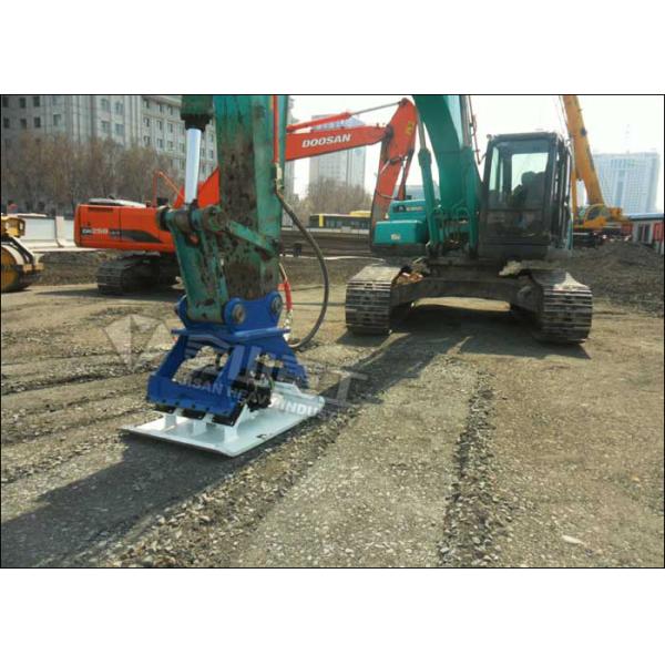Komatsu Hydraulic Plate Compactor , Heavy Duty Compactor Attachment For Excavator