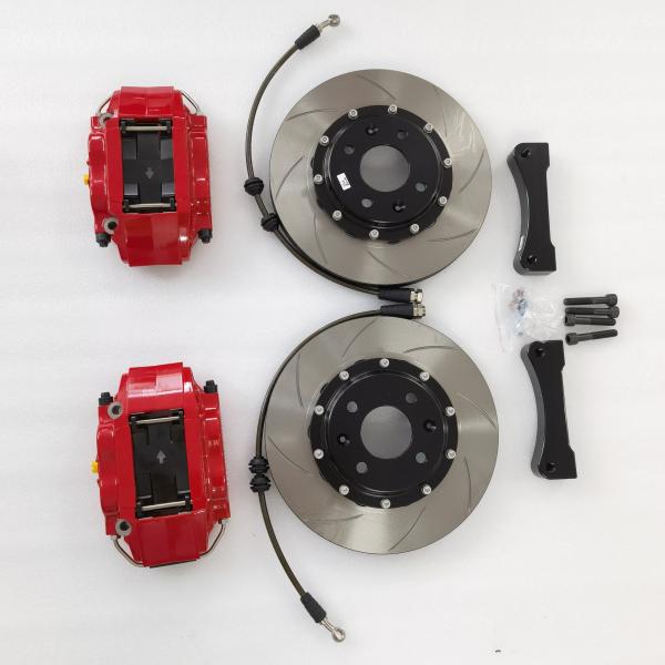 Car Brake System Kit 285*24mm Brake Disc And Caliper Kit For Front 15in Rim Wheel