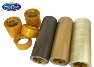 Quality Brown / Clear / Yellowish Bopp Acrylic Adhesive Packing Tape ISO SVHC Certification wholesale