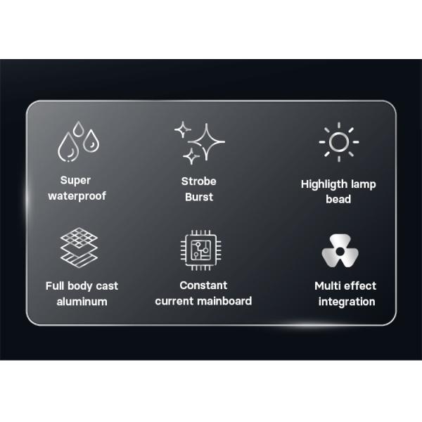 waterproof RGB LED strobe light Strobe Panel LEDs