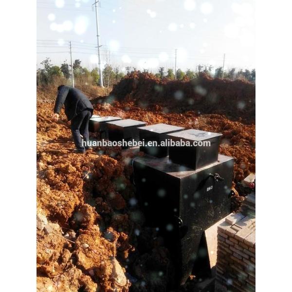 2000L/Hour MBR Integrated Sewage Treatment Equipment with Customized Color Technology