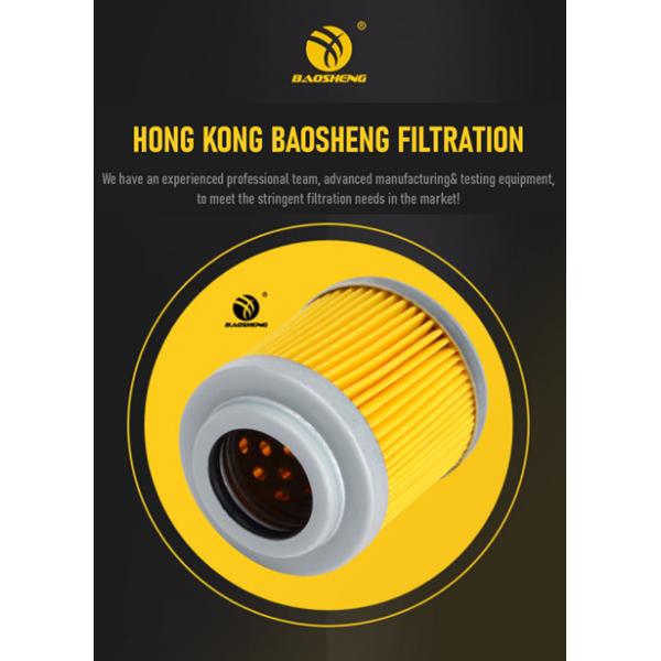 40mm OD Excavator Pilot Hydraulic Oil Filter Element 4294130 HF28835