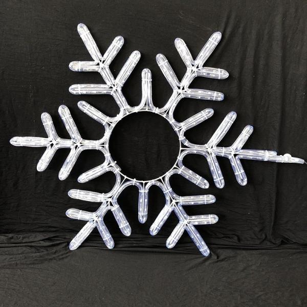 Christmas snowflake pattern LED rope light motif light IP55 various sizes and colors OEM/ODM acceptable steady/flash LED