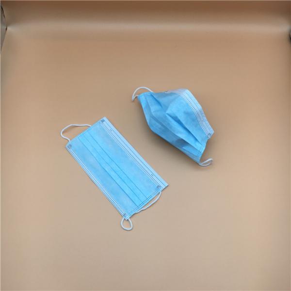 Protection Filter Like Disposable Pollution Mask Face Shield Without Valve Blue Color