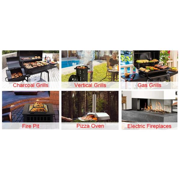 Foldable Small Portable Charcoal Barbecue Grill with Oxygen Depletion Safety Device