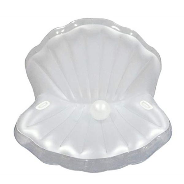 Rideable Inflatable Shell Pool Float PVC Material Light Weight Portable To Carry