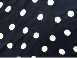 Quality Polka dot chiffon fabric wholesale