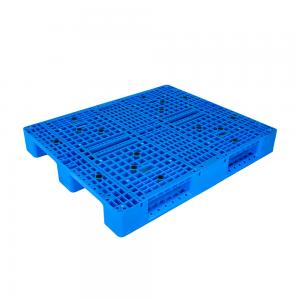 Quality Storage Logistics Solution Heavy Duty Reversible Plastic Pallet with Customized Logo wholesale