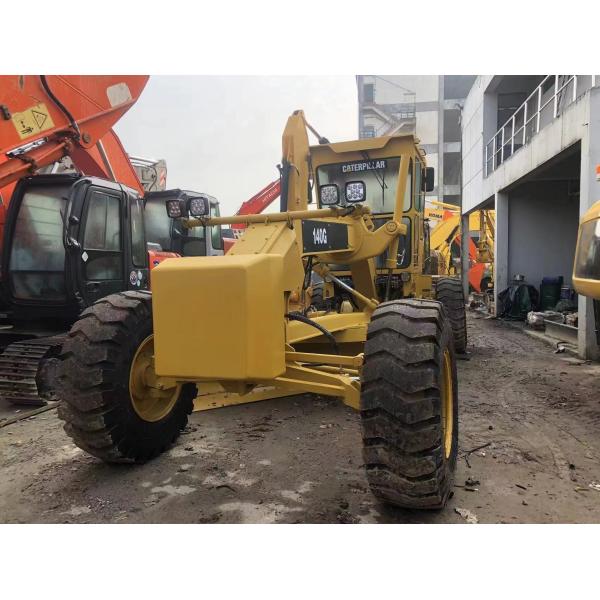 Hydraulic Power Used CAT 140G Grader With Excellent Performance