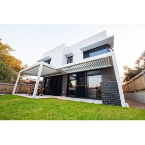 Industrial Outdoor Aluminium Pergola Waterproof Powder Coating Optional