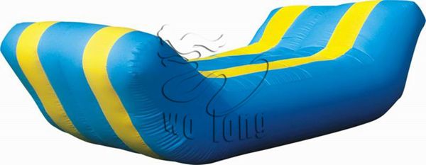 Custom inflatable water games, leisure equipment, inflatable water sofa