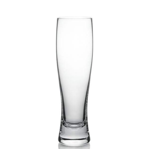 398ml Handmade round Beer Glass Clear Pilsner Glass With Thick Bottom