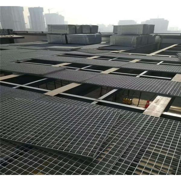 Flooring Hot Dipped Galvanized Steel Bar Grating 1.5m Width Anti skiding