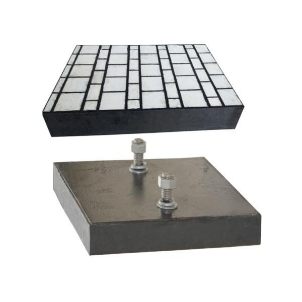 Hot Vulcanizing 99% Alumina Ceramic Liner Ceramic Wear Tiles