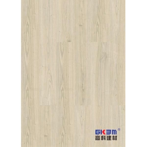 Ice Snow Burlywood Unilin SPC Click Flooring Wood Grain Sound Proof GKBM Greenpy MJ-W6001