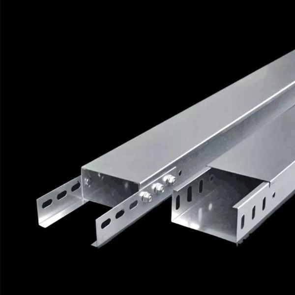 Steel Cable Tray Galvanized Layout Height 50-200mm Galvanised Cable Tray