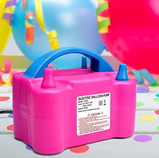 Electric Air Balloon Pump,Decoration, Party, Sport,Gifts,2 Balloon Tying Tools,balloon air pump,electric air balloon pum