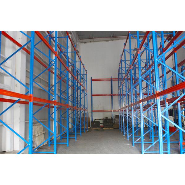 7 Meter Height Customizable Heavy Duty Warehouse Pallet Rack 4 Layers