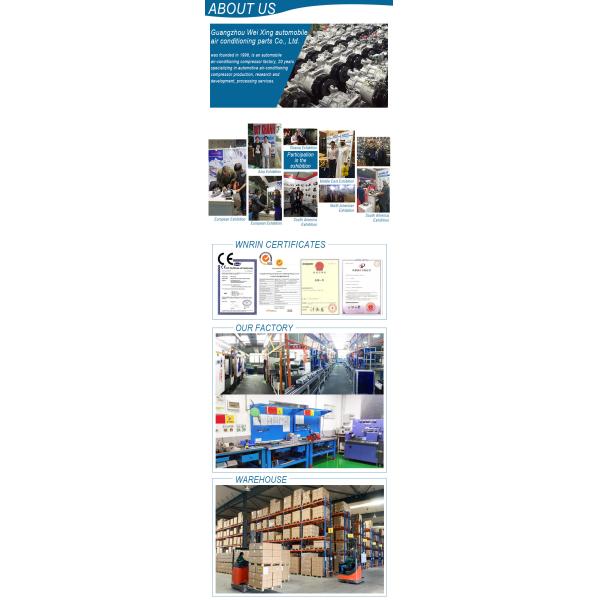 Used Compressor Supplier WNRLN RS13 6PK Auto AC Compressor For Honda Civic 1.6 For CRV2.0