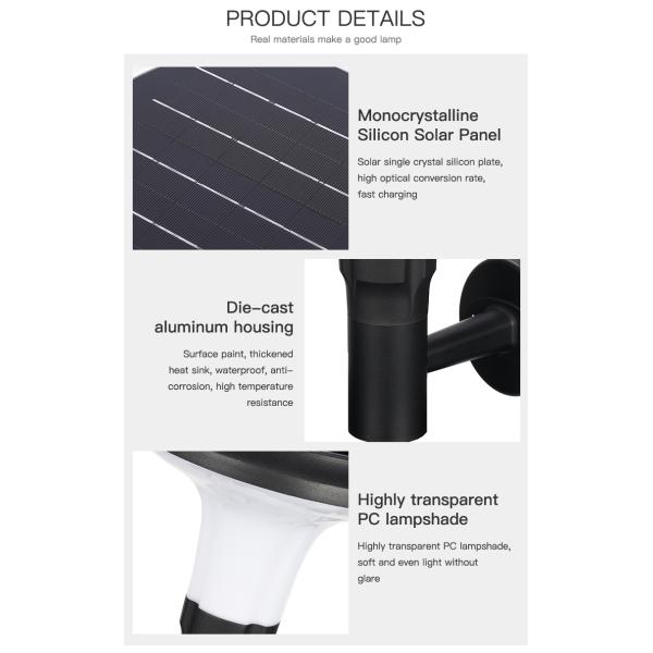 CE Approved Wall Mounted Solar Light Outdoor Waterproof Ip65