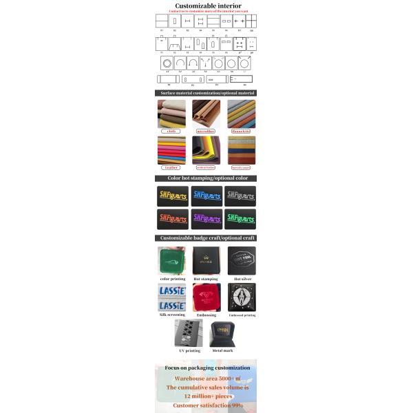 Multi Function Sleek Faux Leather Watch Storage Case Adaptable Storage Jewelry Box