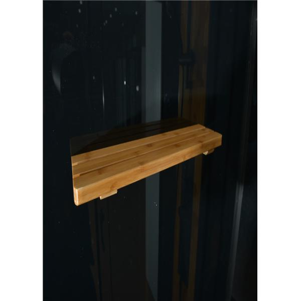 Shower Cabin with White acrylic tray 1200*800*2250cm black aluminium